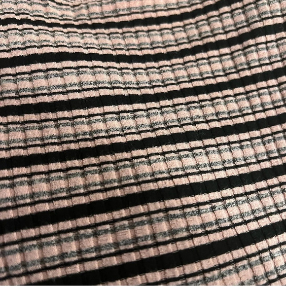 Revolve Monrow Ribbed Striped Knit 3/4 Sleeve Bodycon Midi Dress Women’s Size M - Picture 14 of 14